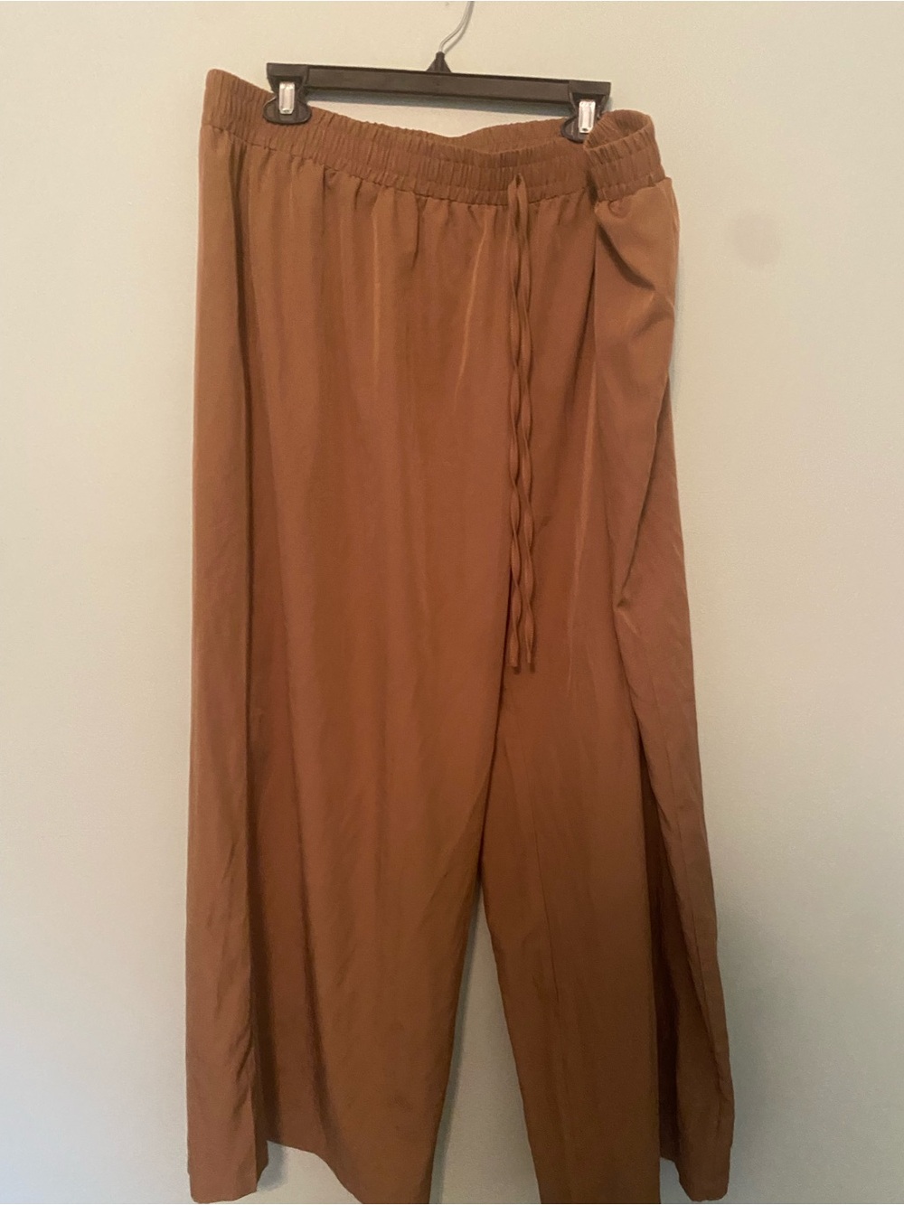 SHEIN Drawstring Joggers in Rust